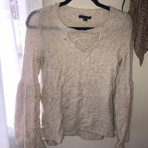 American Eagle wool like sweater